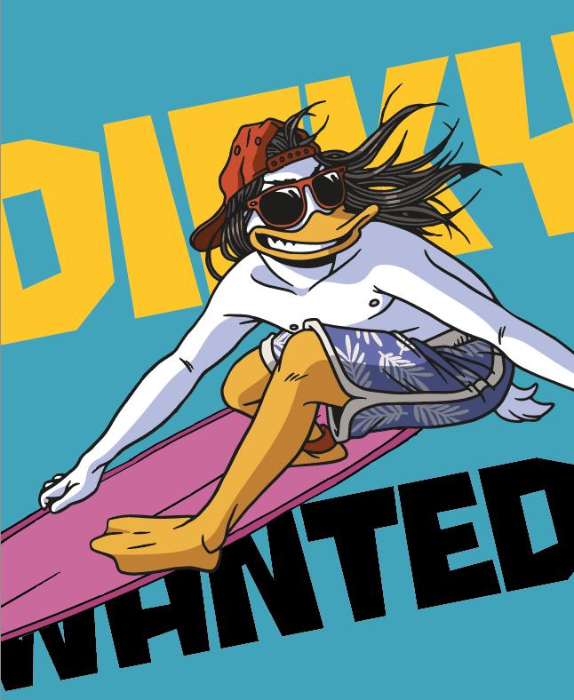 Duck Dive — Wanted poster